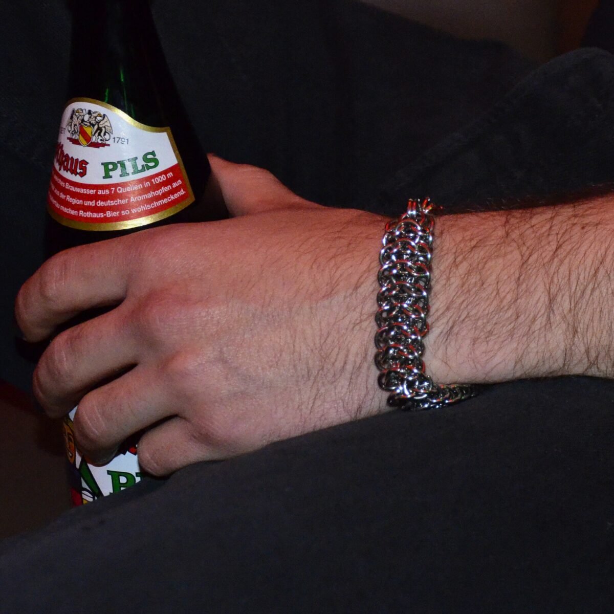 Fawn chainmaille bracelet image 0
