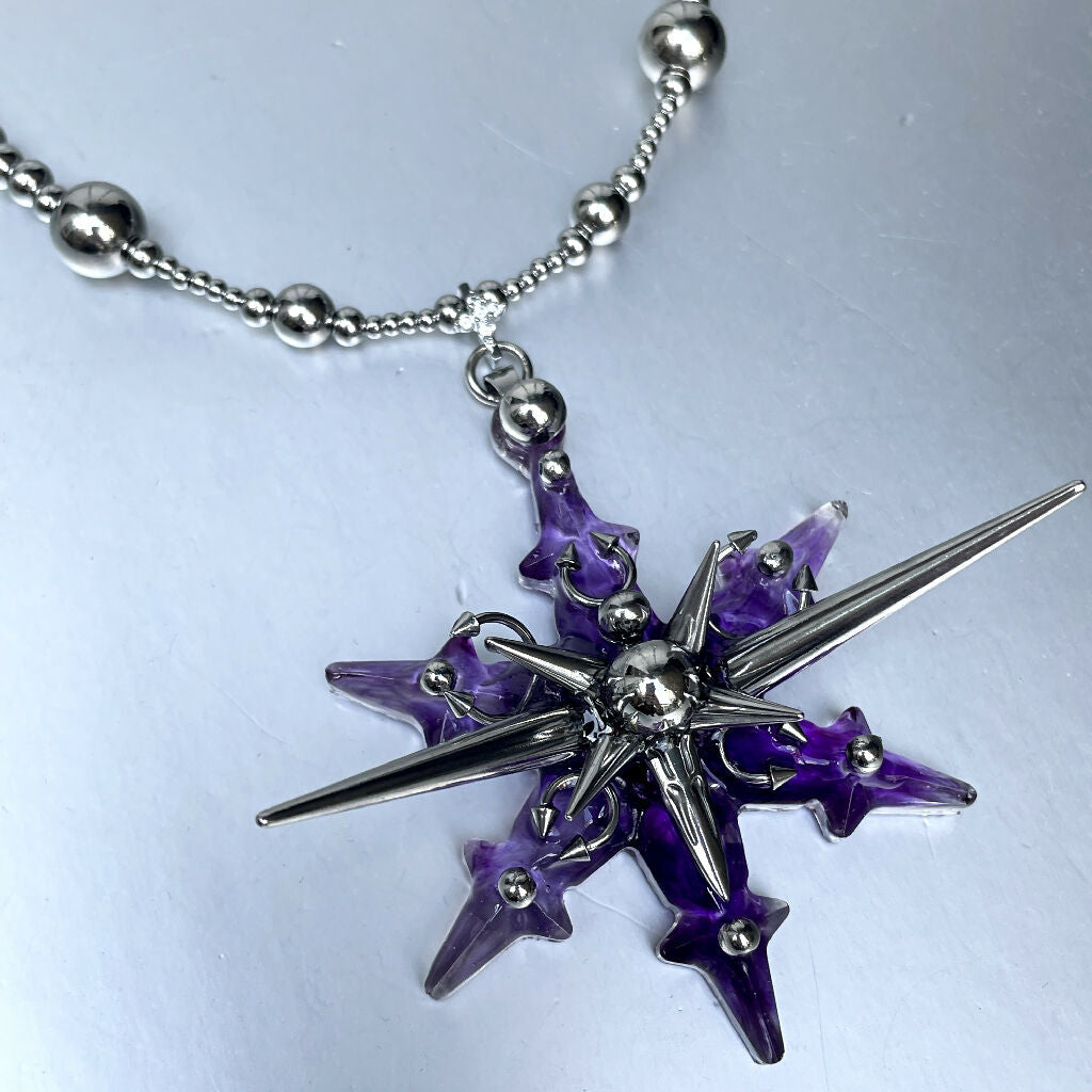 Aurora Spike necklace ( 4 different colors )