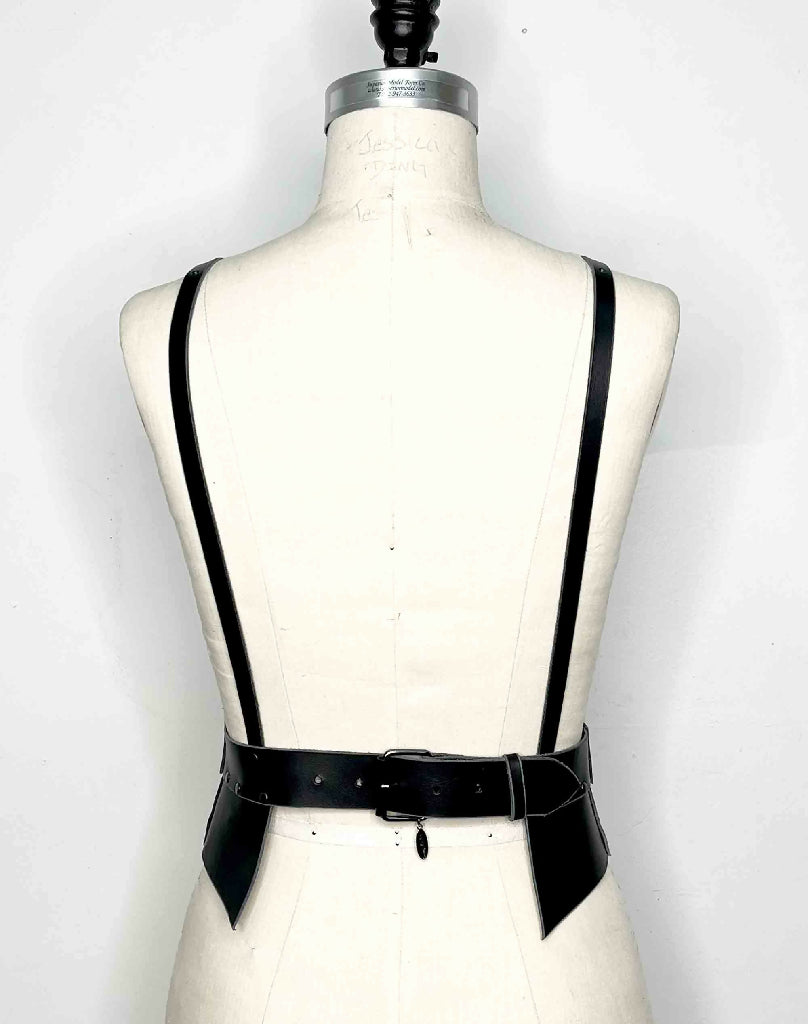Stigma Leather Waist Cincher Harness