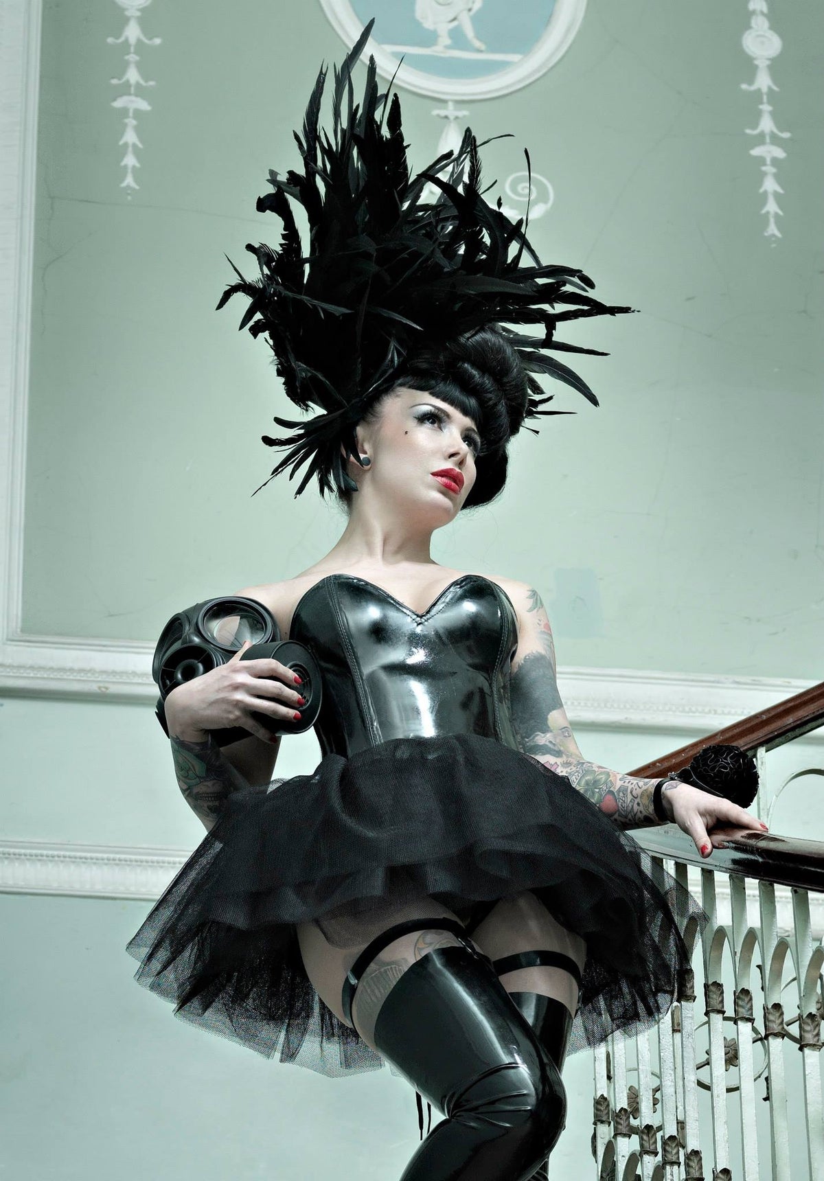 Latex Tutu Dress