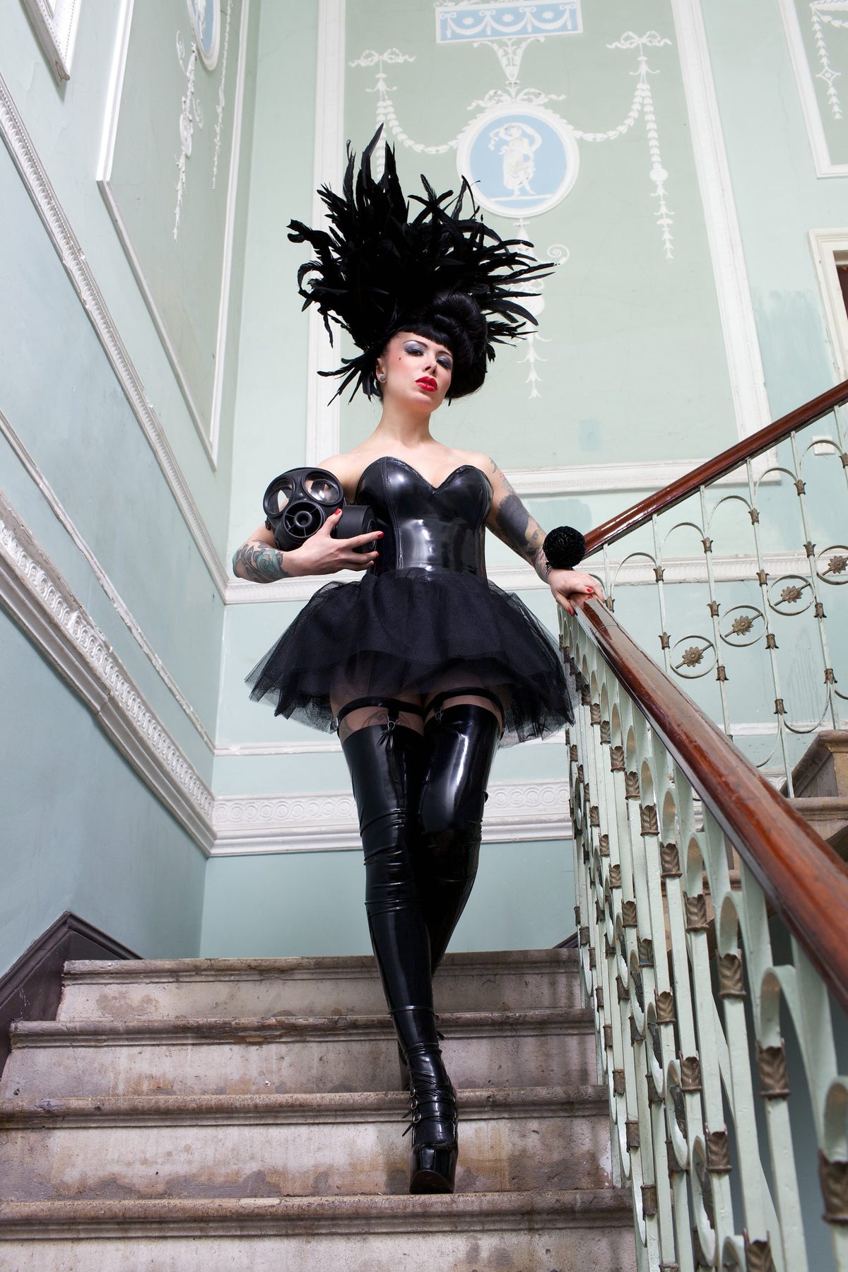 Latex Tutu Dress