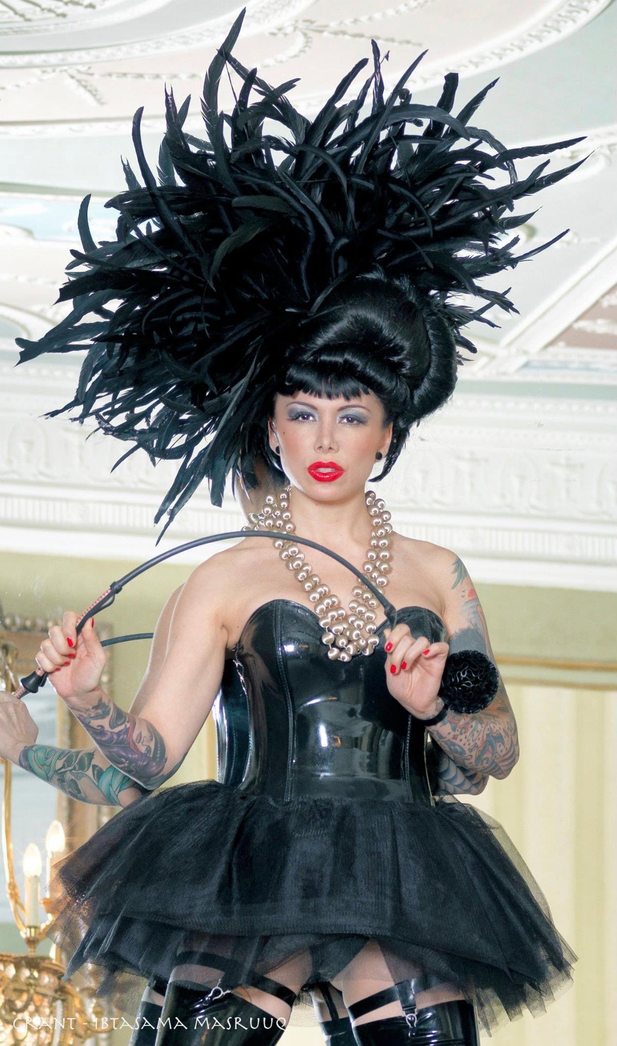 Latex Tutu Dress