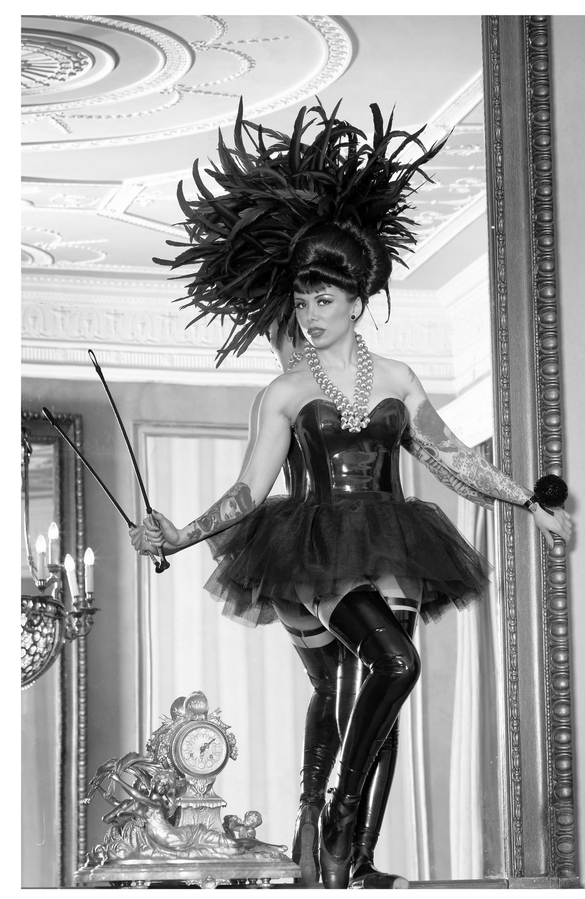 Latex Tutu Dress