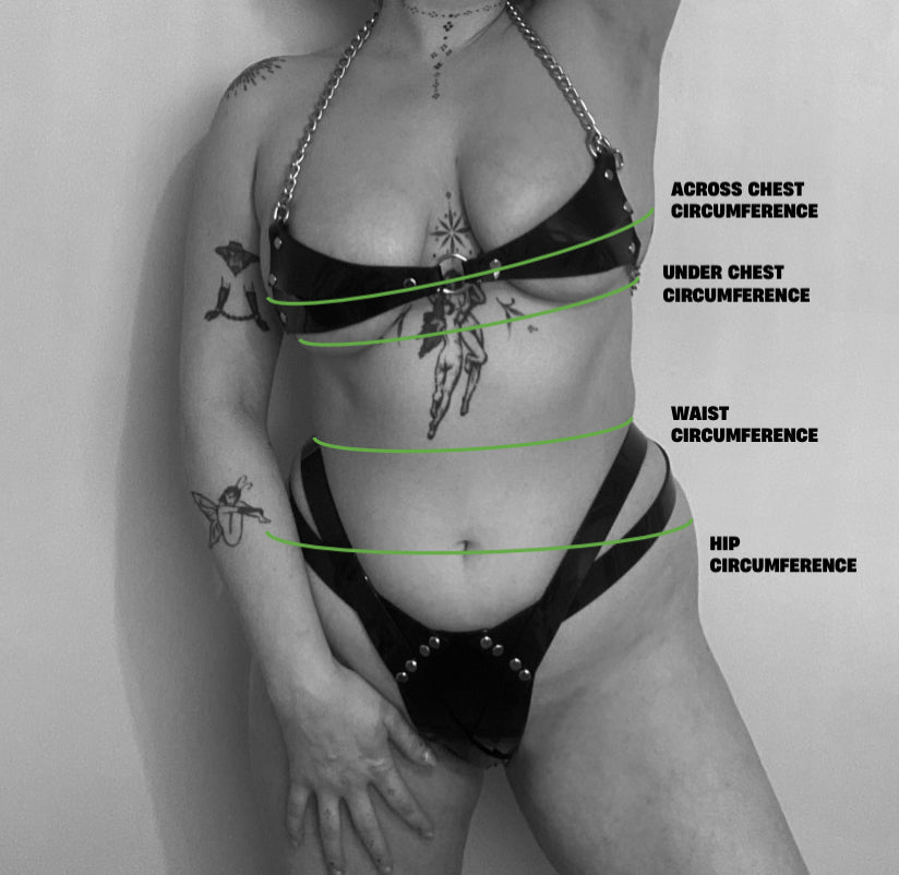 PVC Bound Waspie Corset