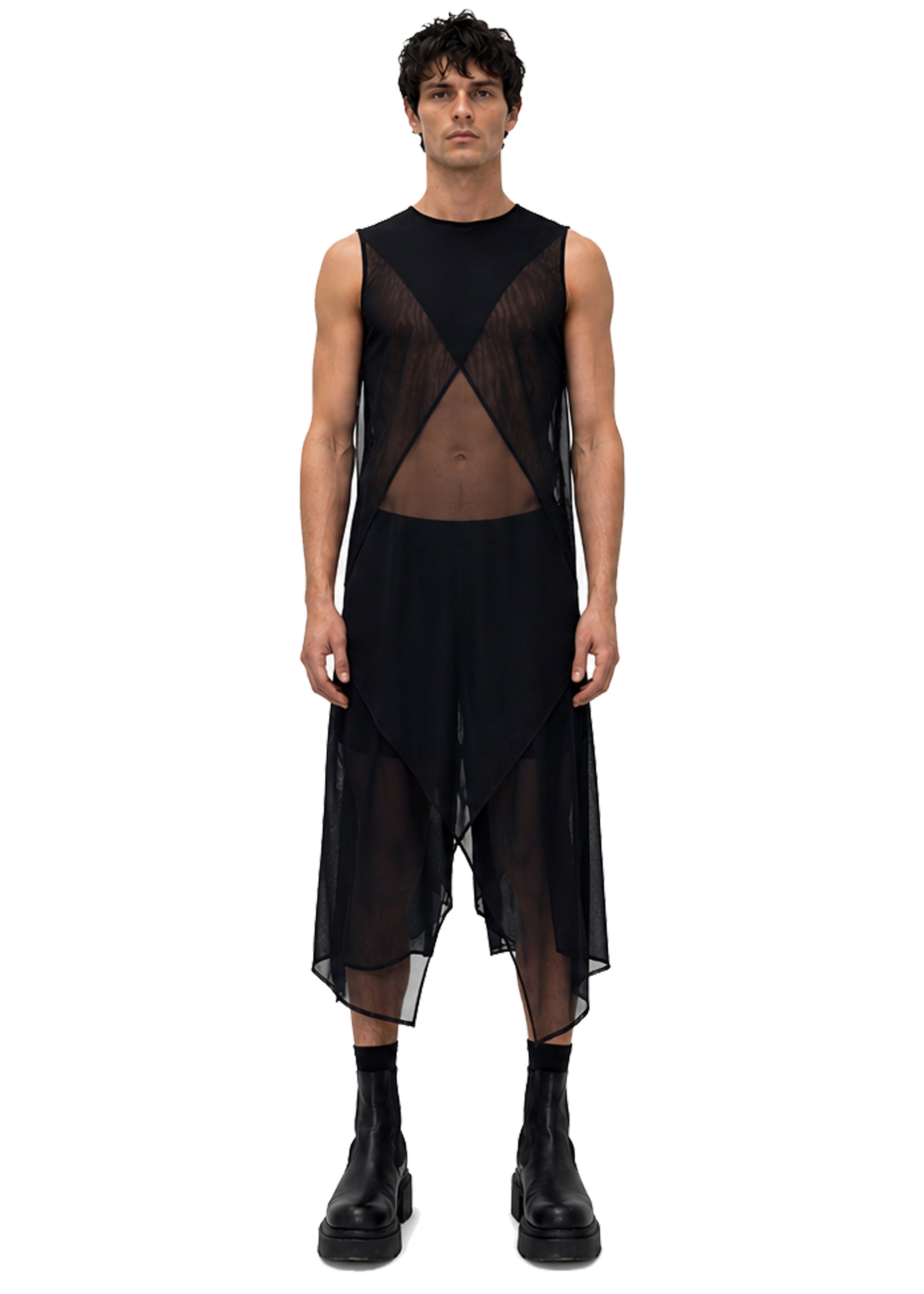 MESH TWIN PEAK VEST