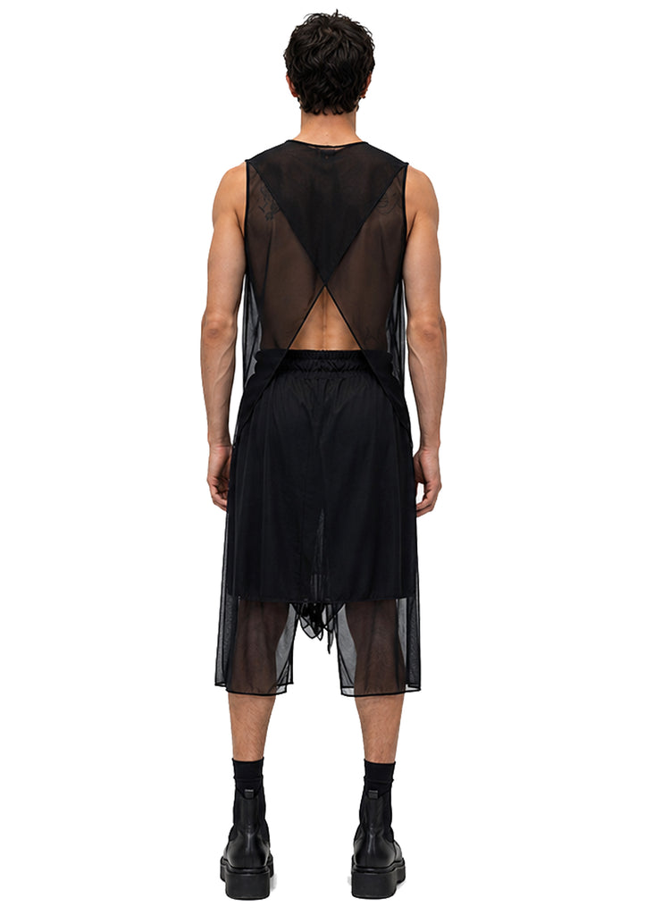 MESH SINGLE PLEAK VEST