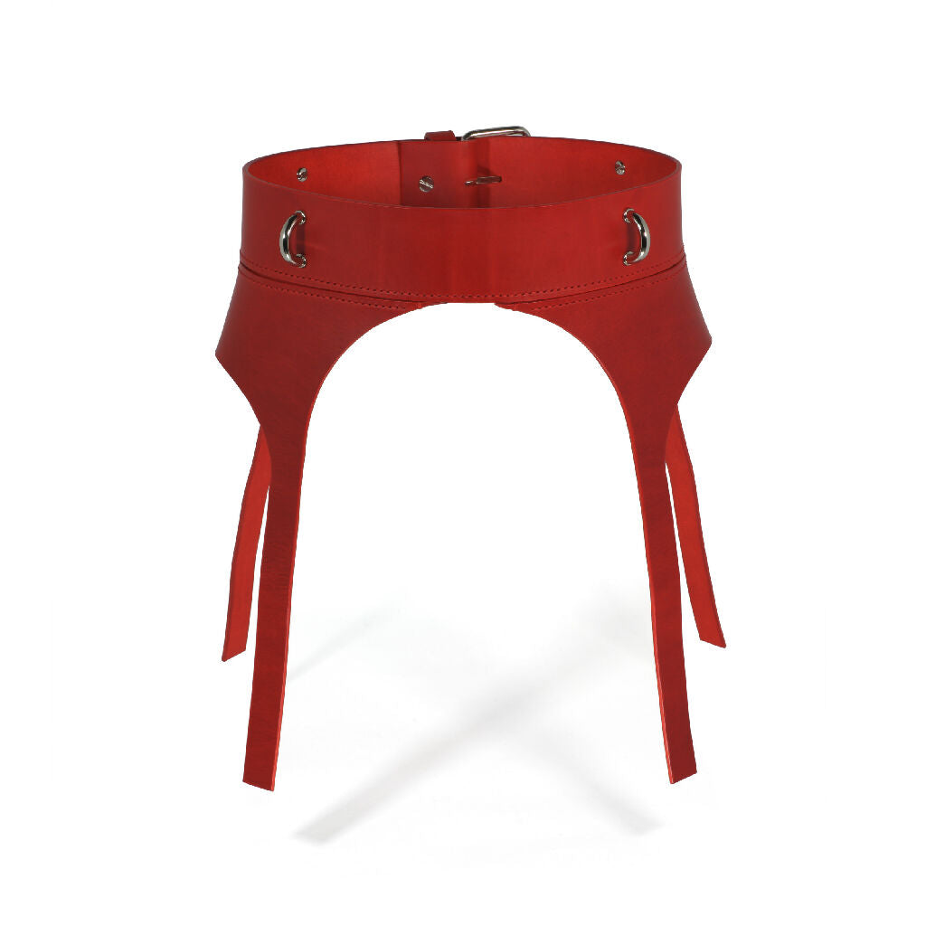 Leather Belt Suspenders