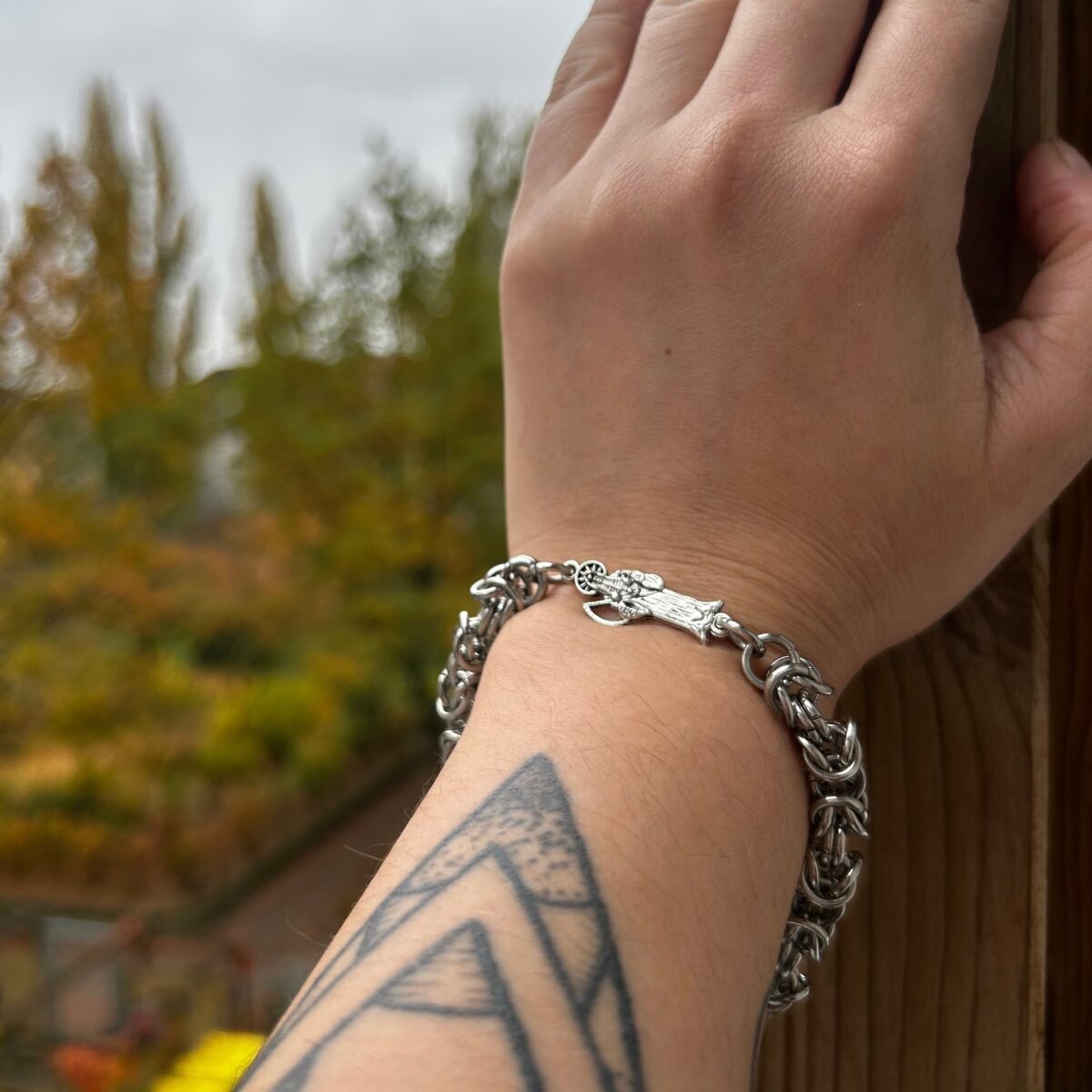 Jarboe chainmaille bracelet image 0