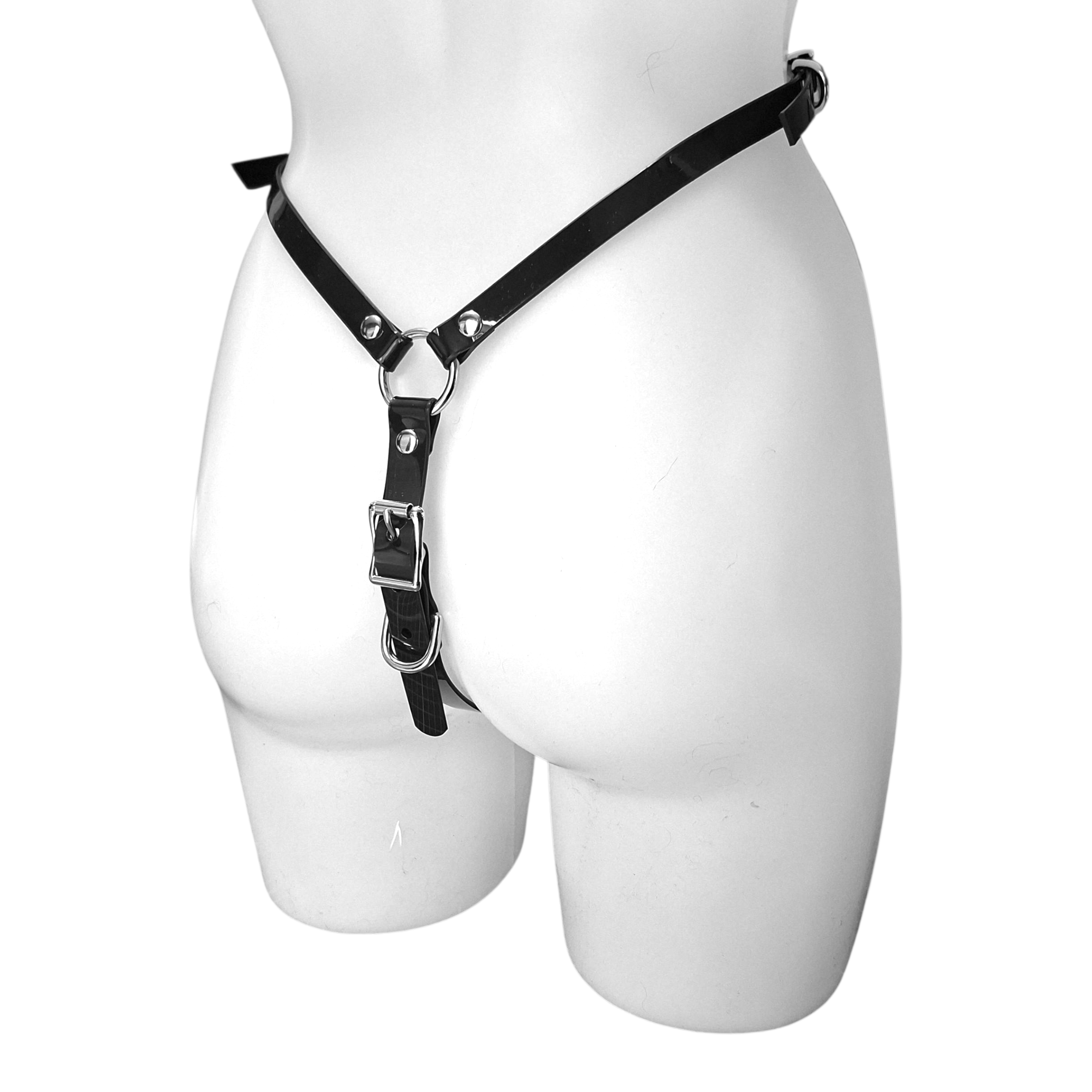 WARLUST Extreme Spiked Vinyl Knickers