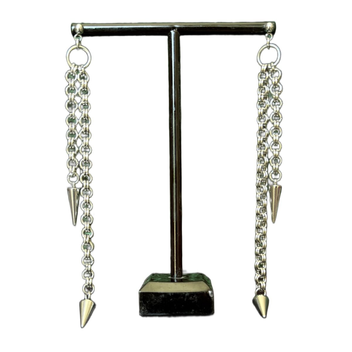Vex chainmaille earrings image 1