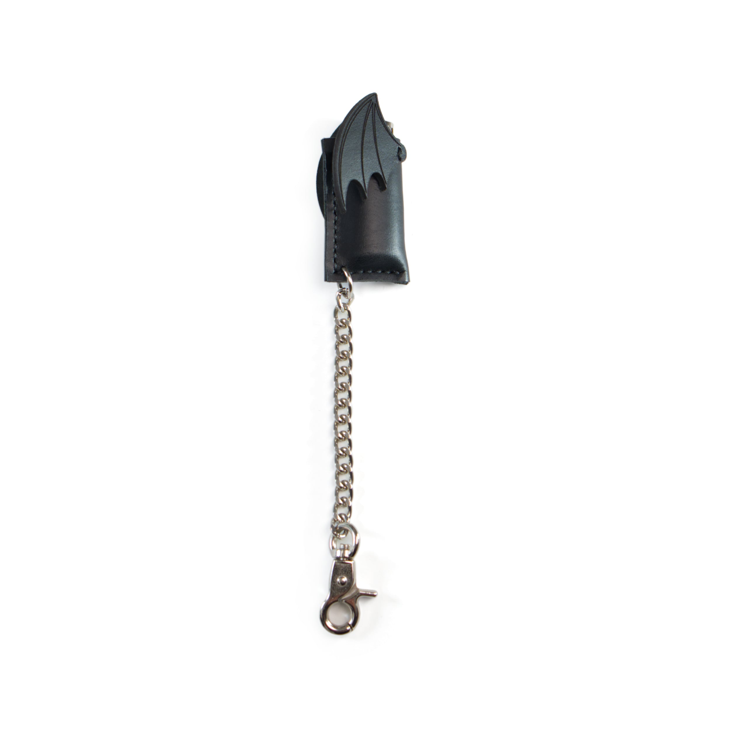 Bat Wings Leather Lighter Case