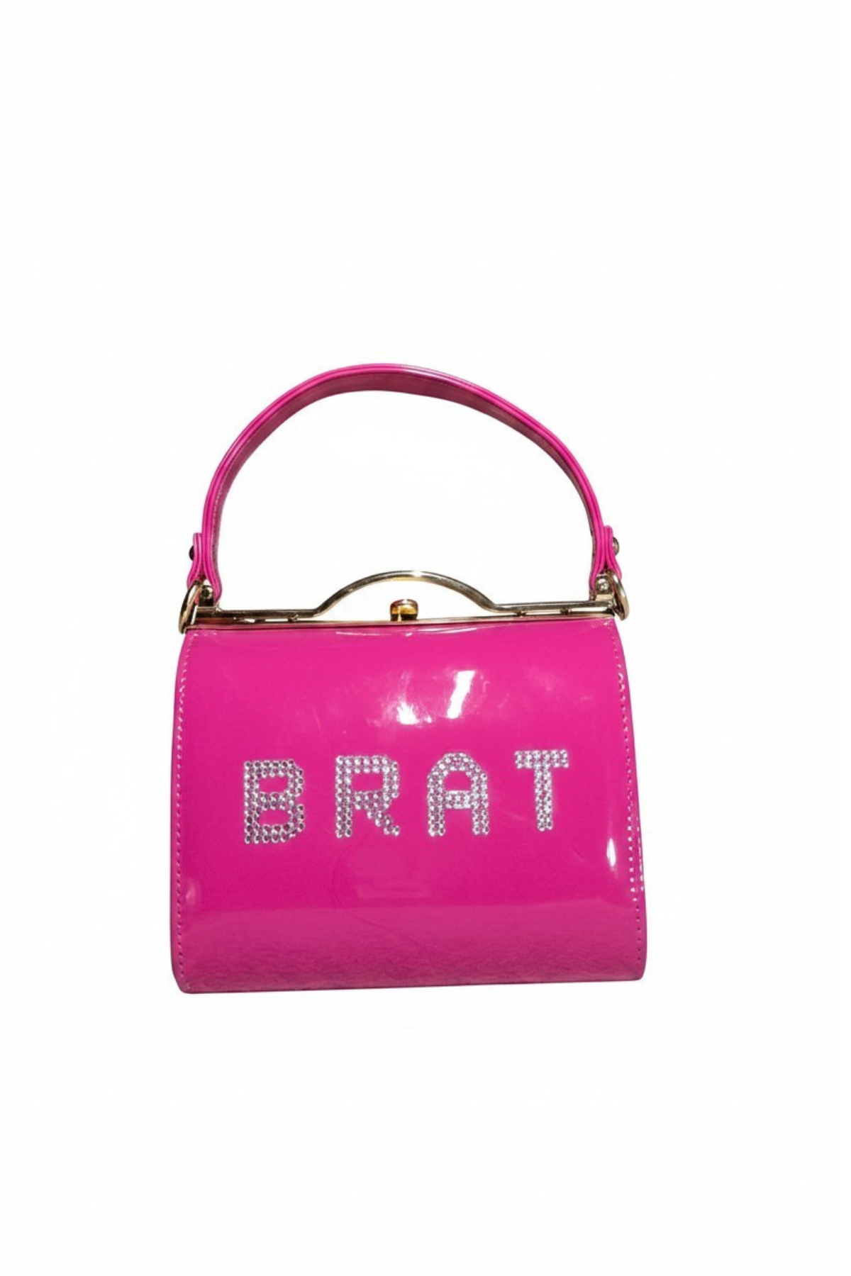 CREATE YOUR OWN "BRAT" UPCYCLED RHINESTONE HANDBAG