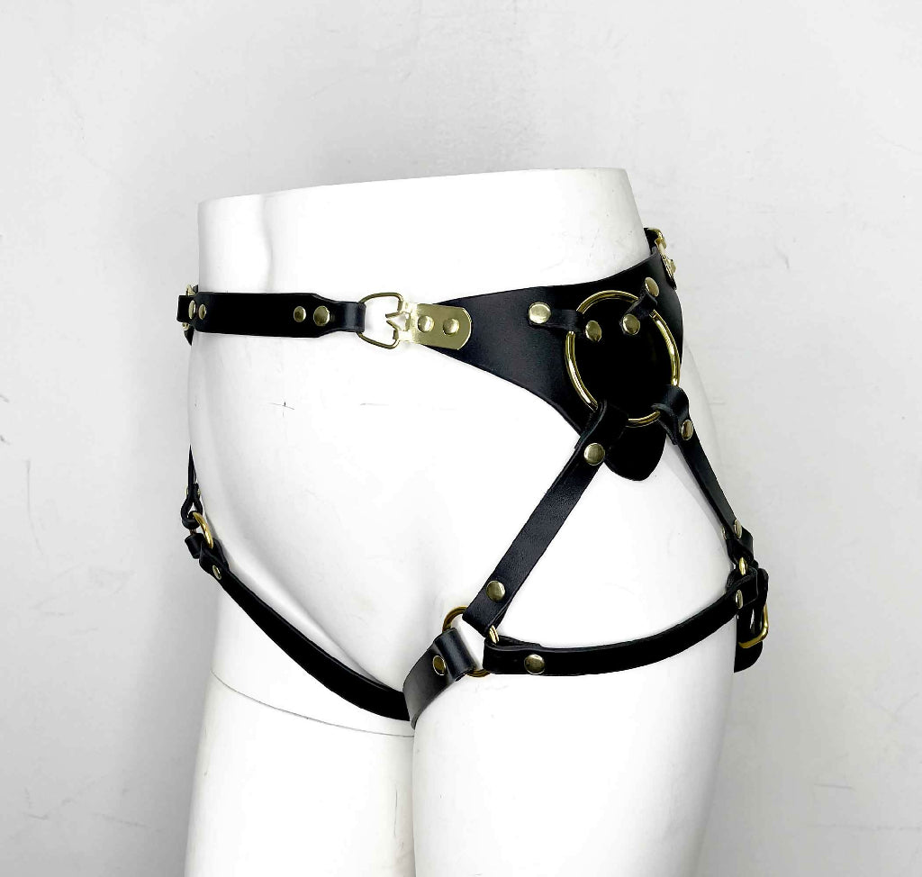 Adelaide-Black-Leather-Hip-Harness-2