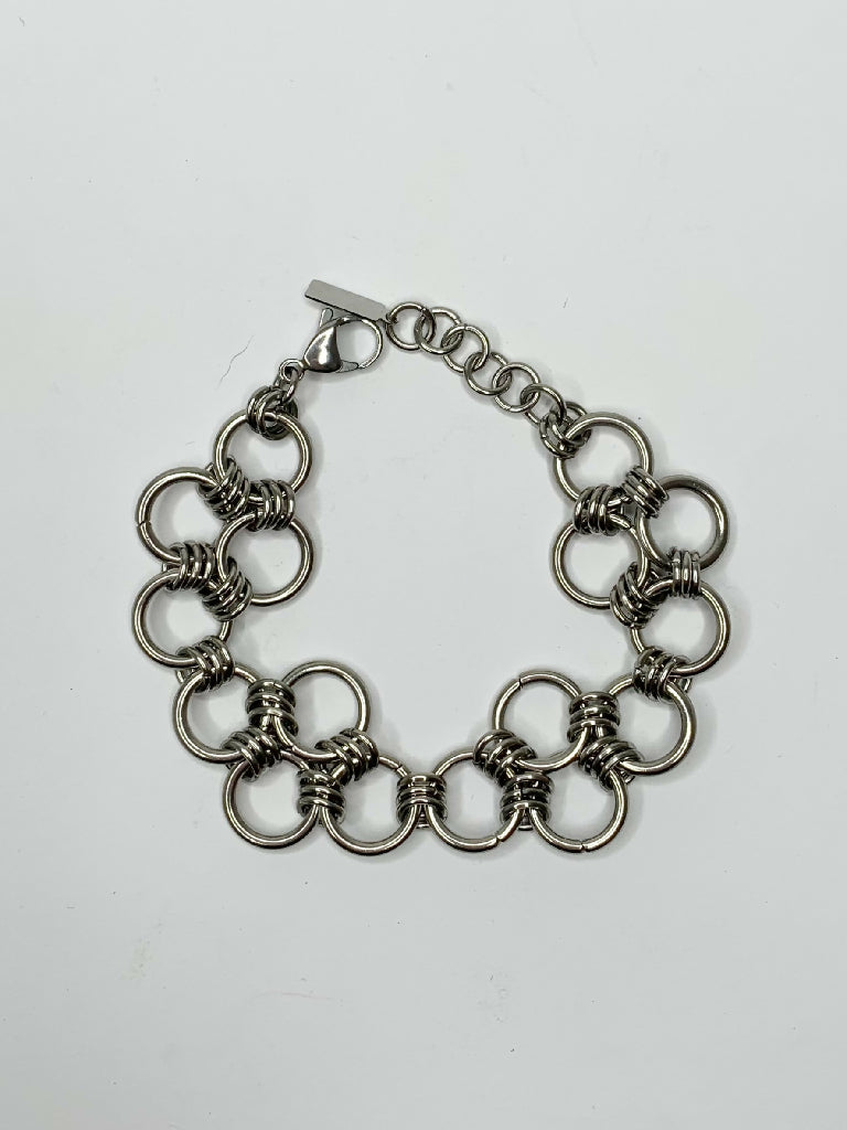 Trinity Bracelet - Stainless Steel Chunky Chain Bracelet