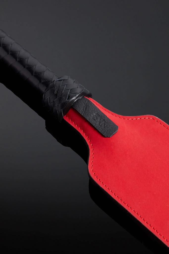 Percussio Rubra Leather Paddle