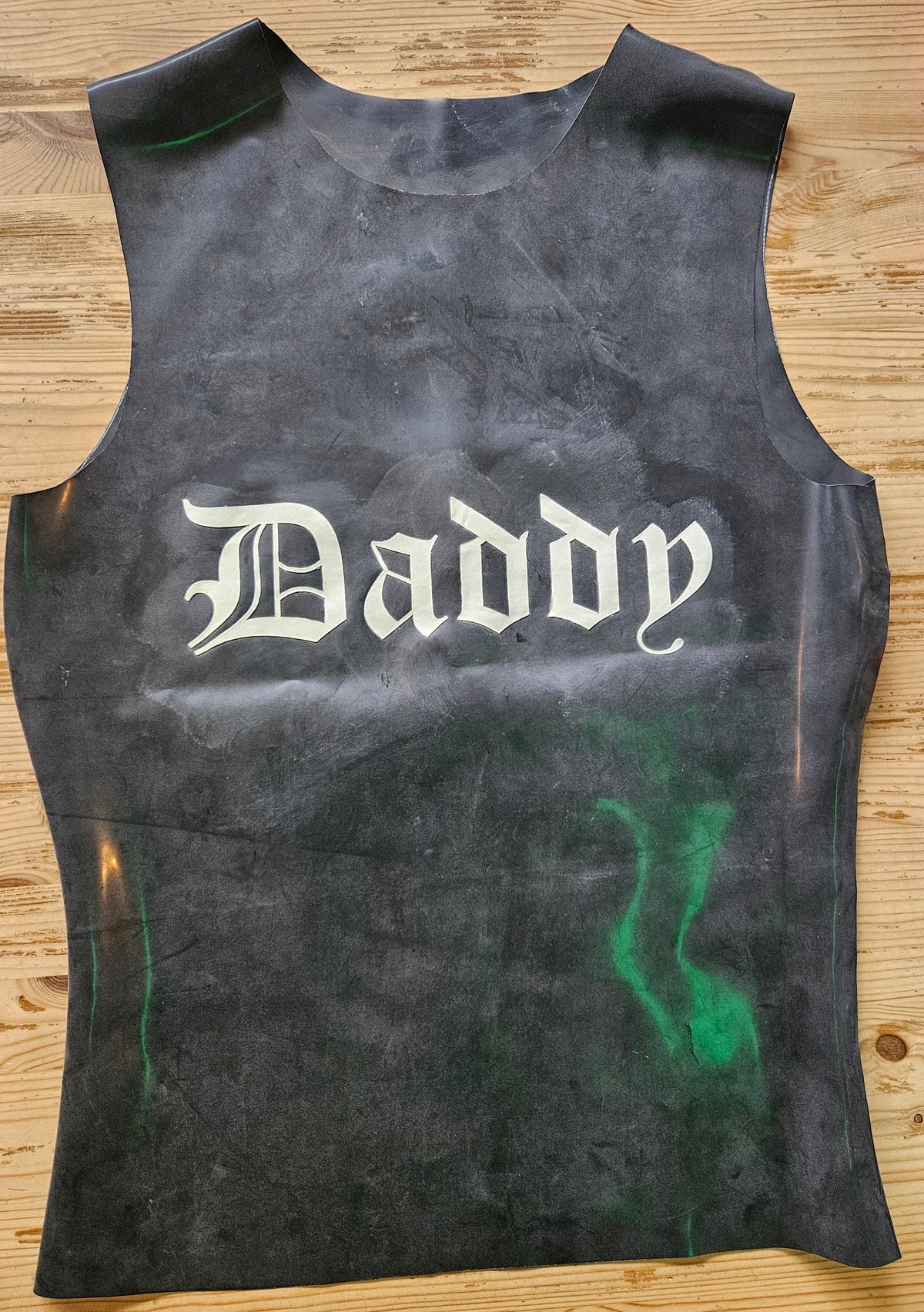Latex 'Daddy' Vest