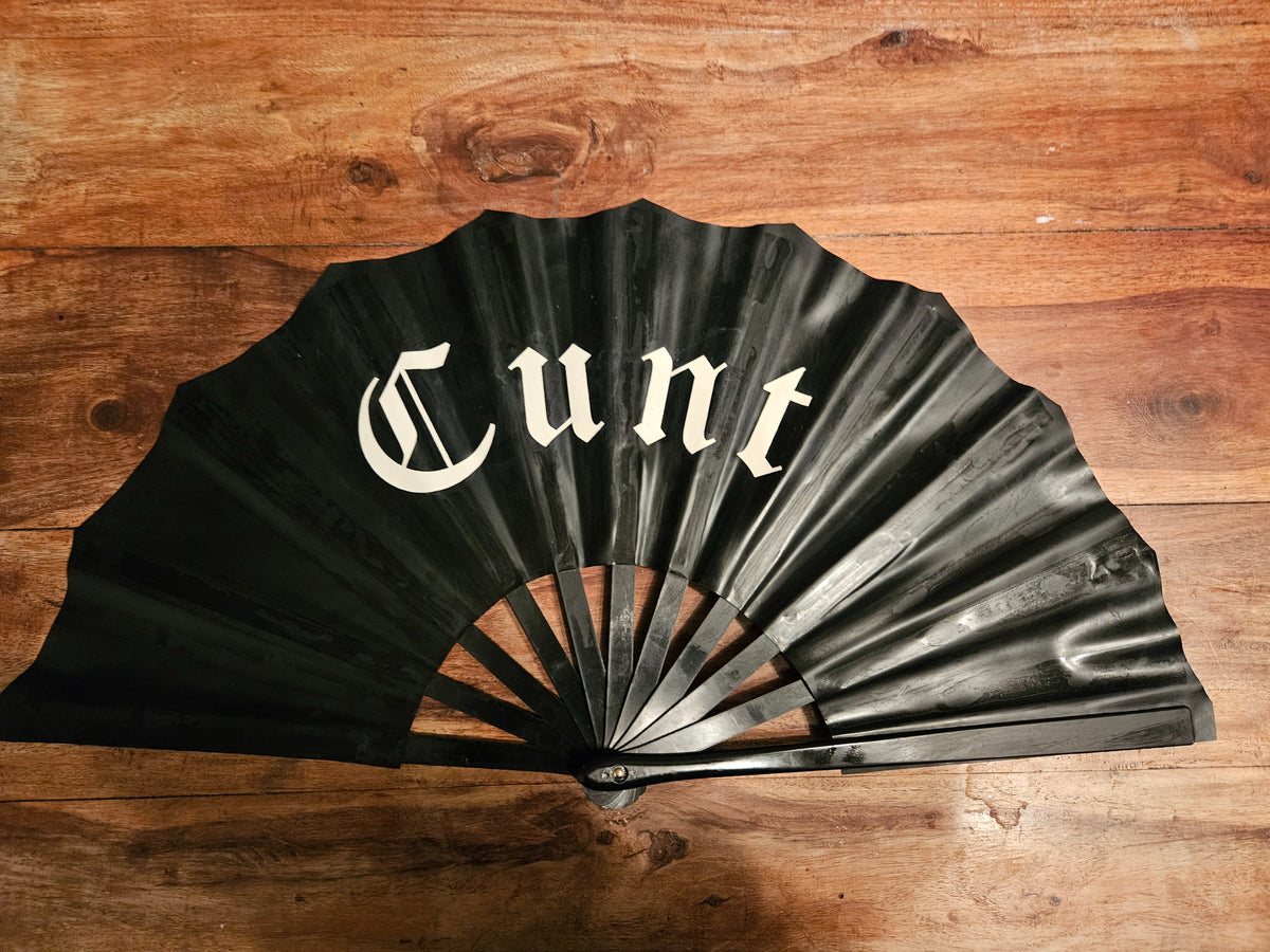 Latex Statement Fan