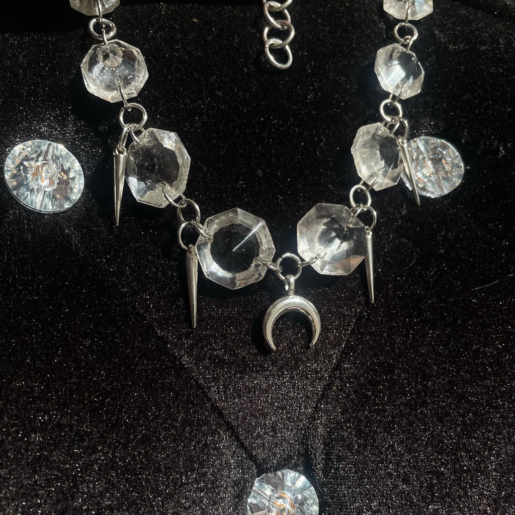 Glass Moon necklace