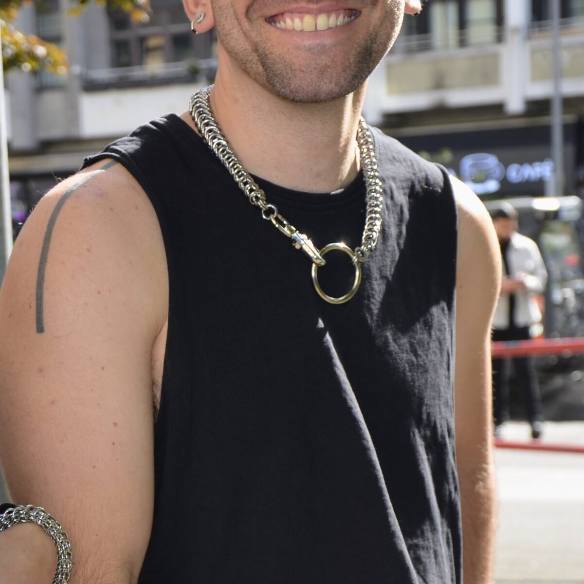 Apokalypsis chainmaille necklace image 0