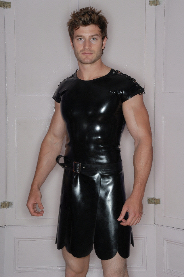 Latex Gladiator Skirt