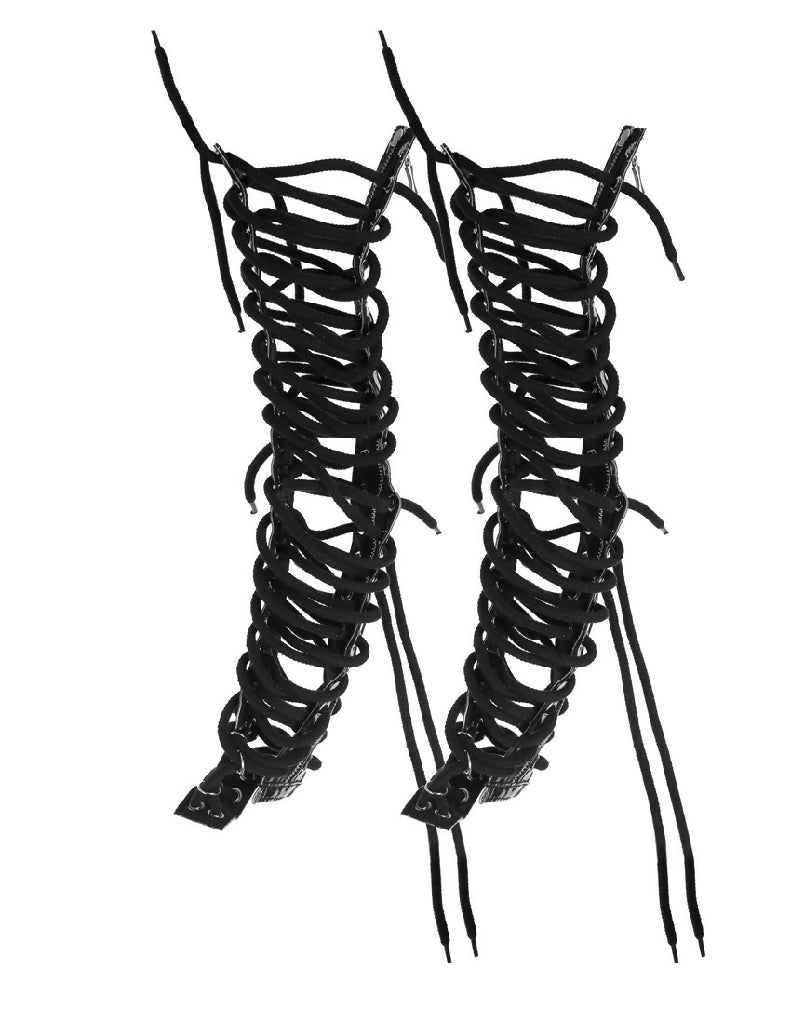 Sleeves tied up BLACK