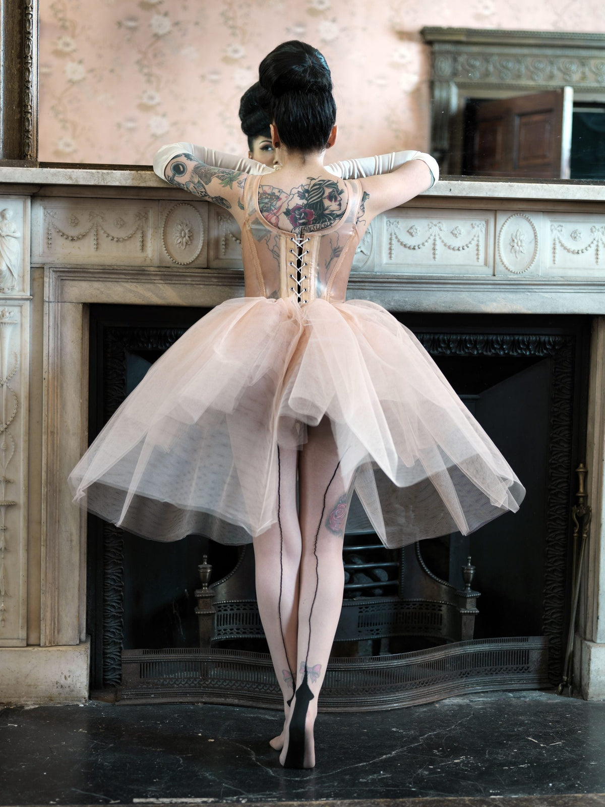 Latex Tutu After Degas Dress