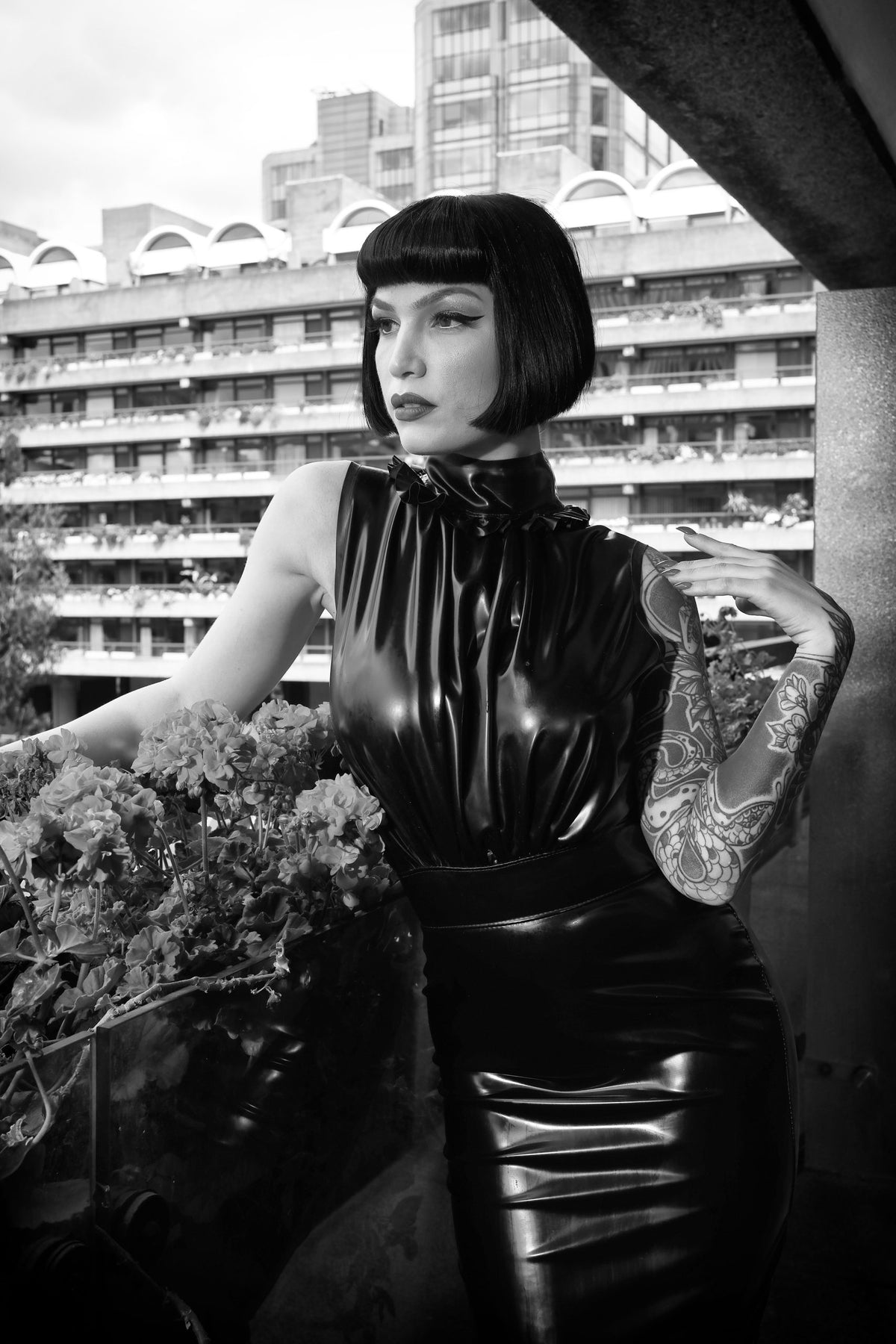 Latex Dress