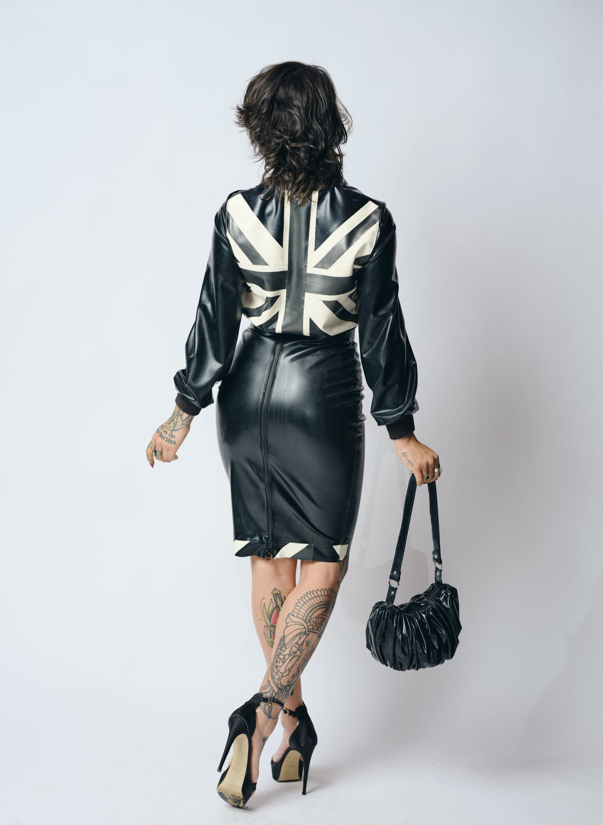 Cropped Union Jack Bomber