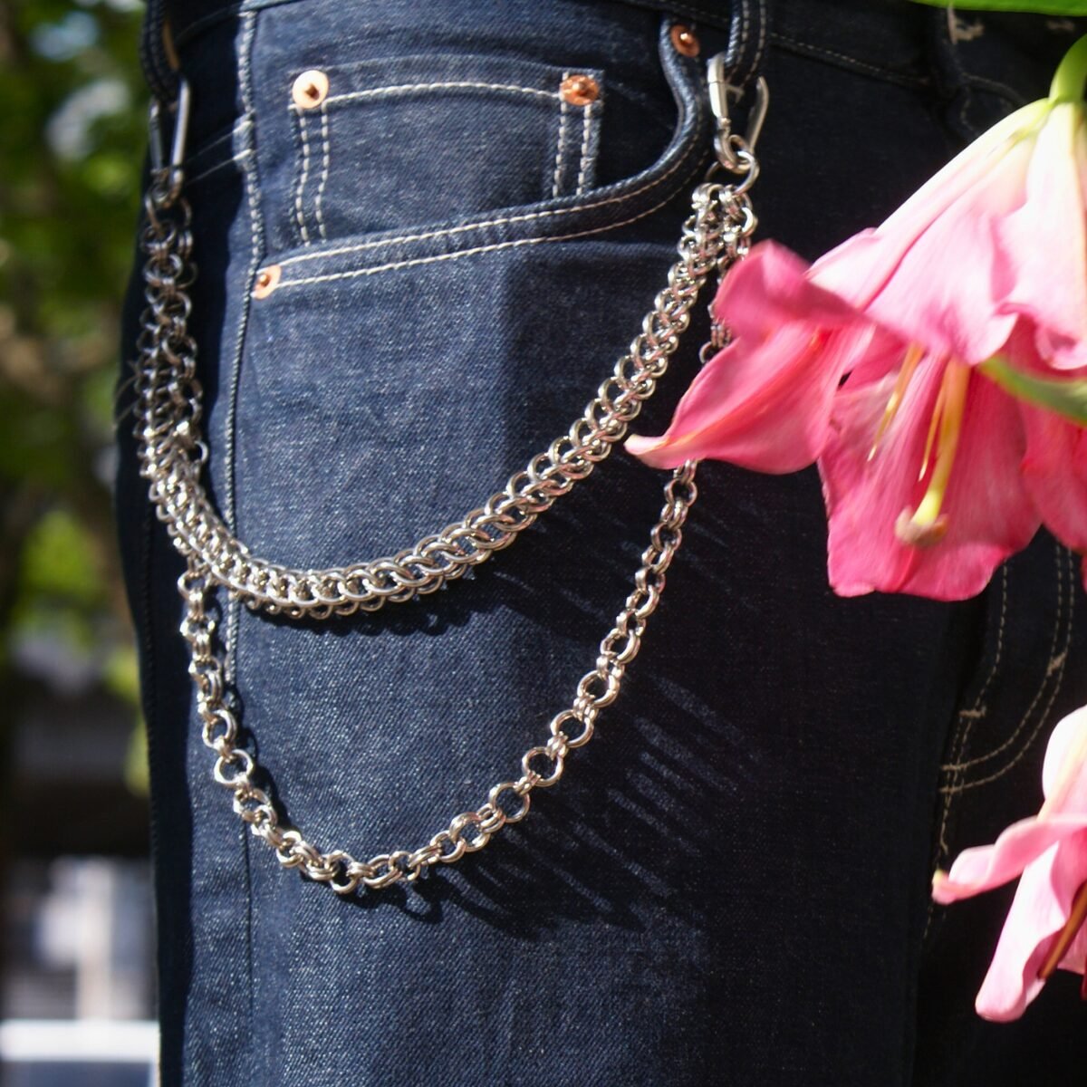 Rituel chainmaille wallet chain image 0