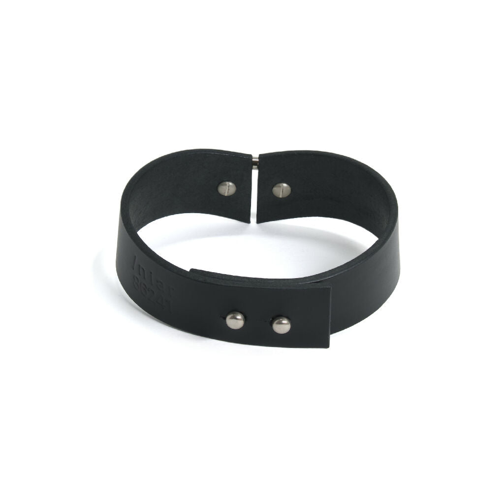 Leather Choker With D-Ring