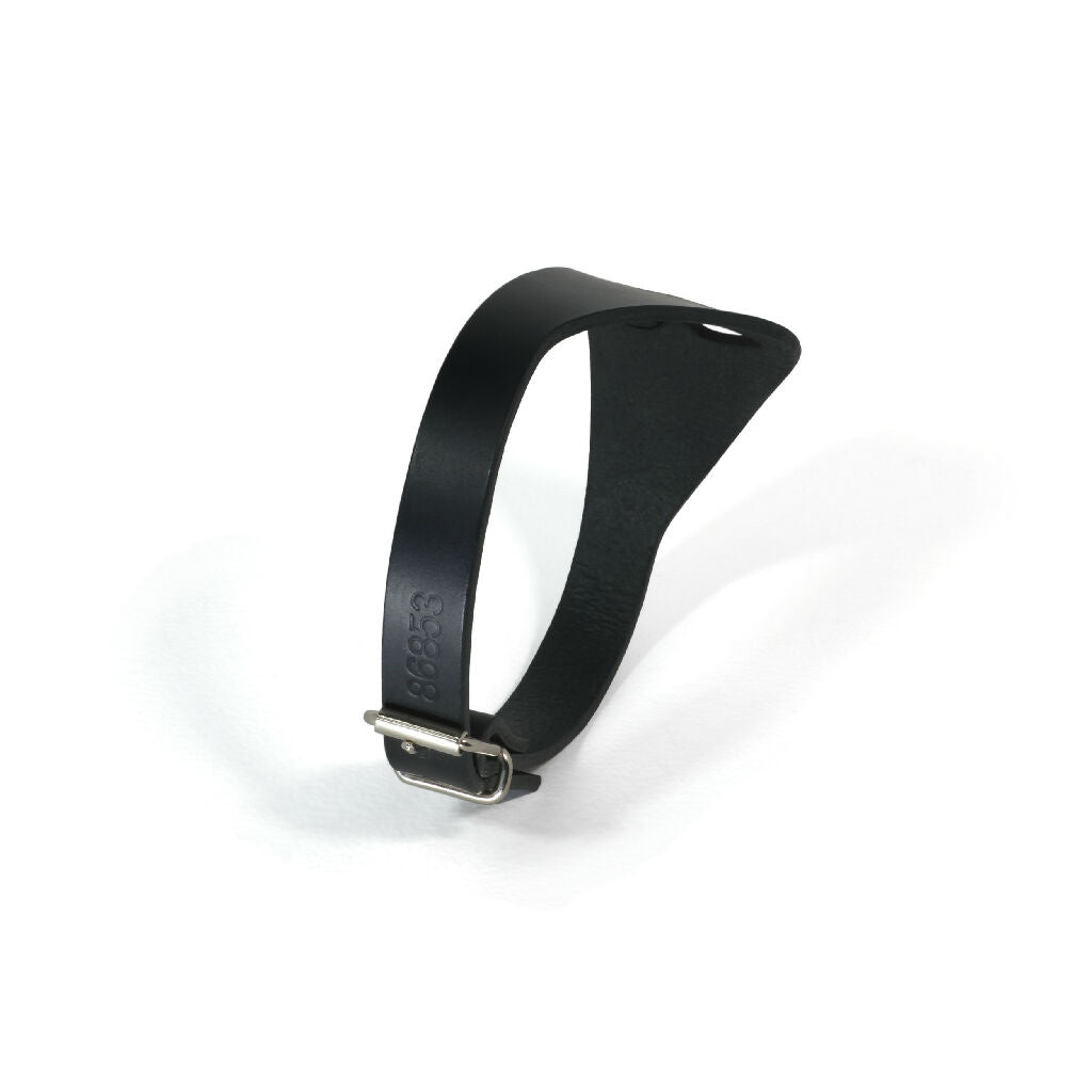 Leather Choker Lasercut - Spiral Goddess