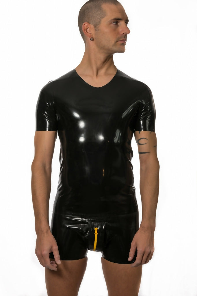 Valko Latex Rubber V Neck T Shirt