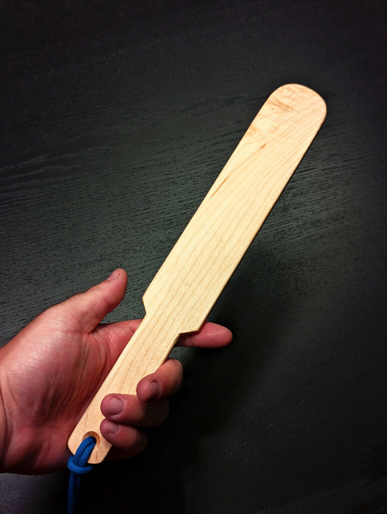 Mini Rounded Maple Spanking Paddle