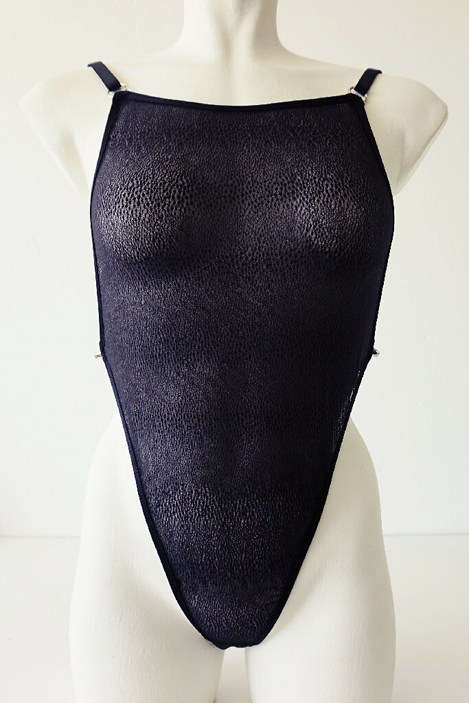Black Sheer Bodysuit - ASTRA
