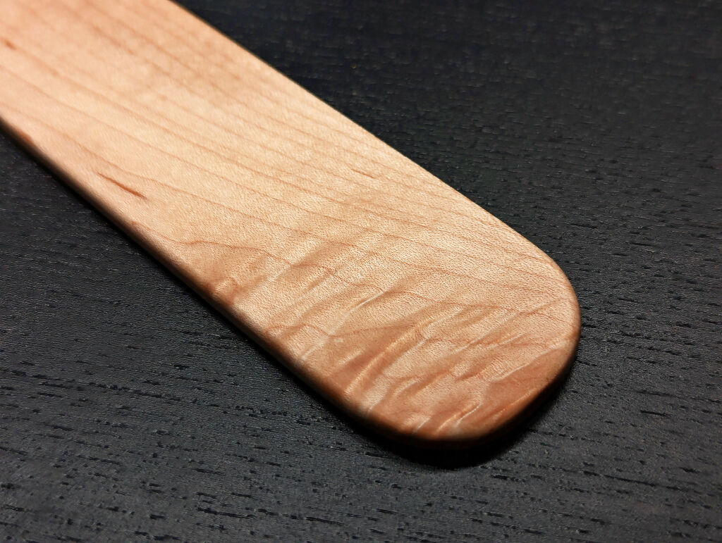 Mini Rounded Maple Spanking Paddle