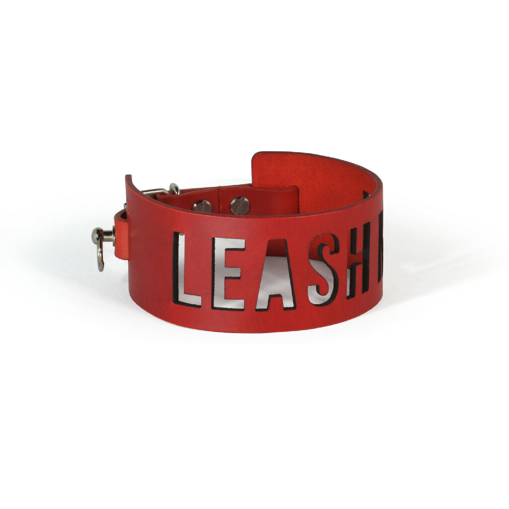 Leather Choker Lasercut