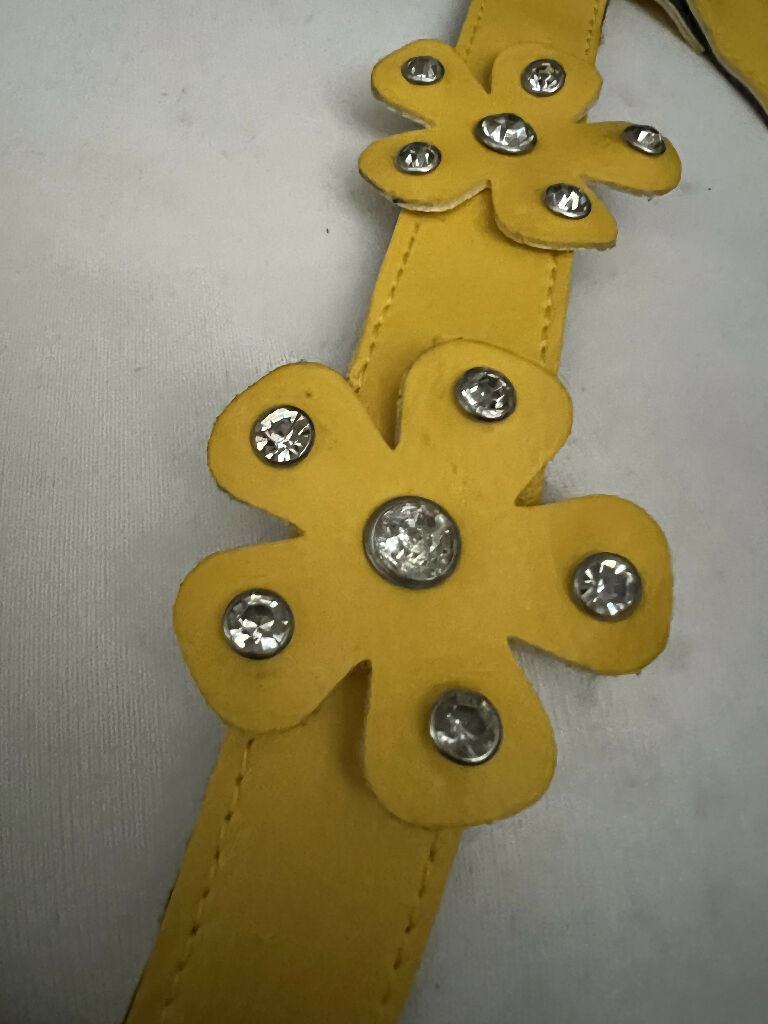Flower Cage Bra harness With Rhinestones