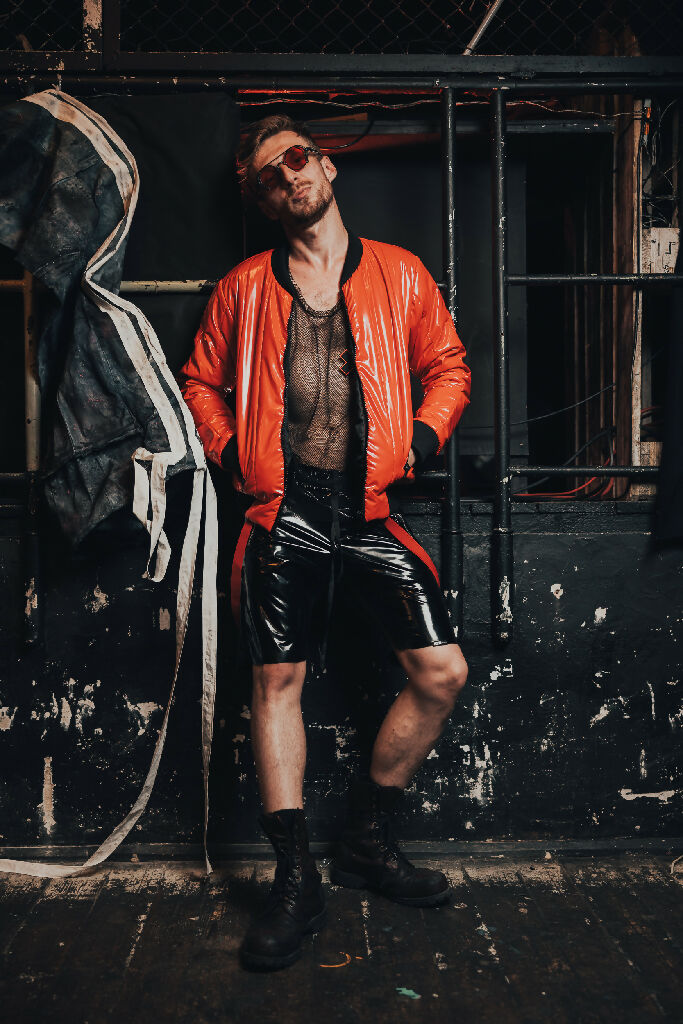 Short joggers - Ecoleather - SHOWROOM