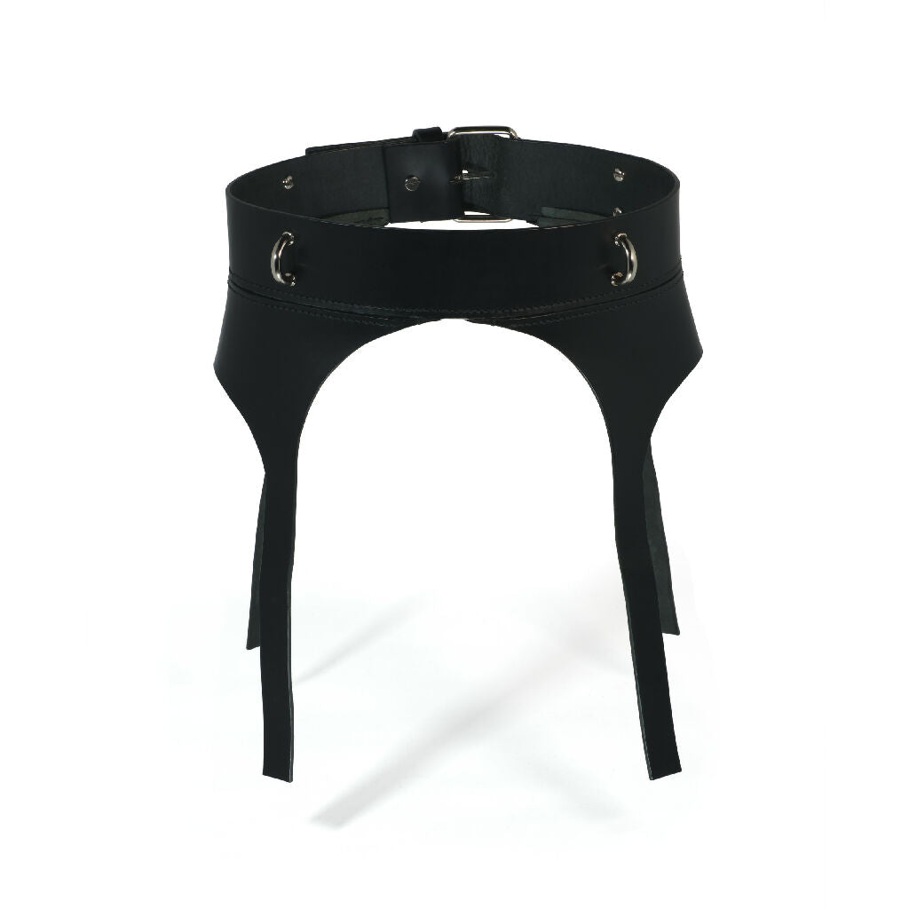 Leather Belt Suspenders