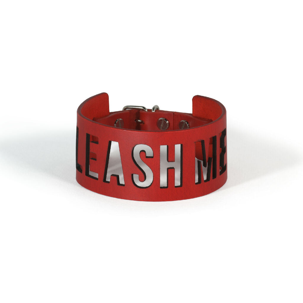 Leather Choker Lasercut