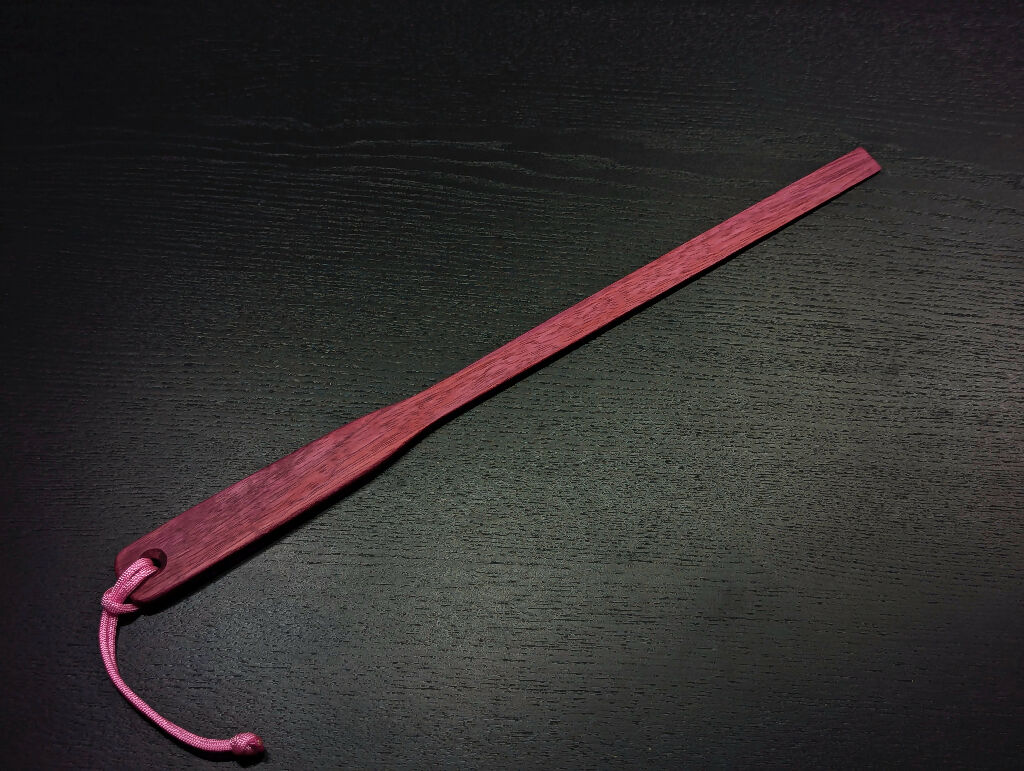 Switch Stick Purpleheart Spanking Ruler