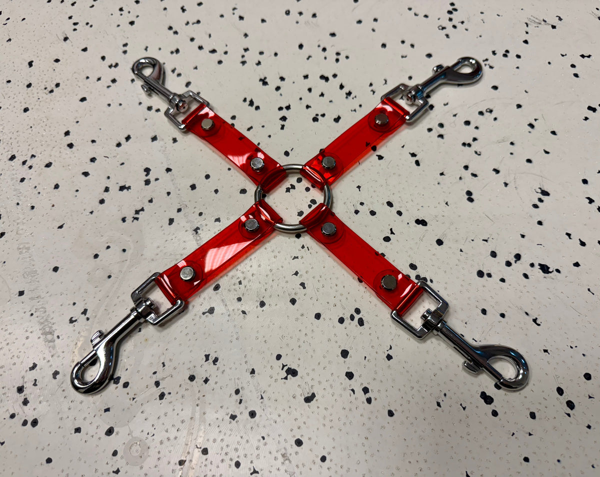Cuff and PVC hogtie set