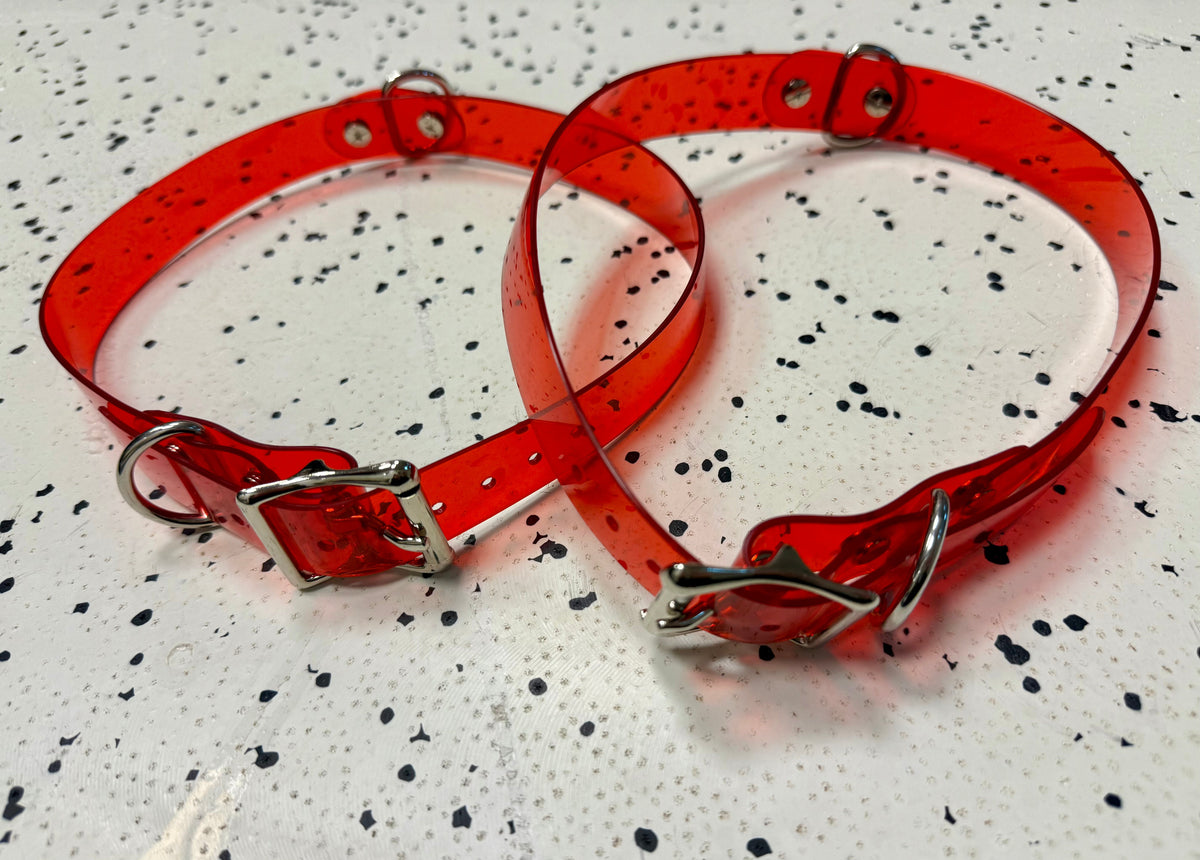 PVC Thigh Garters Pair