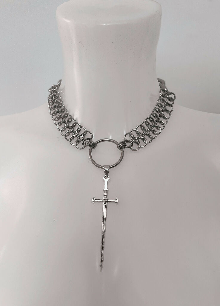 Templar chainmail choker