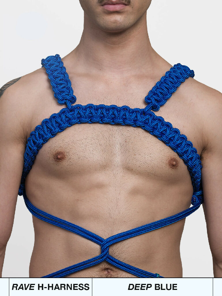 AINT-SAINT-SHOP-RAVE-BLUE-HARNESS-FRONT