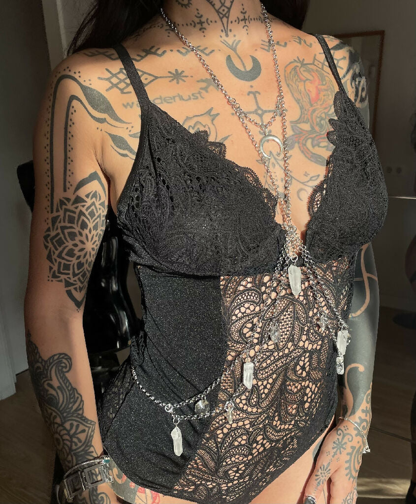 Delicate body chain - harness