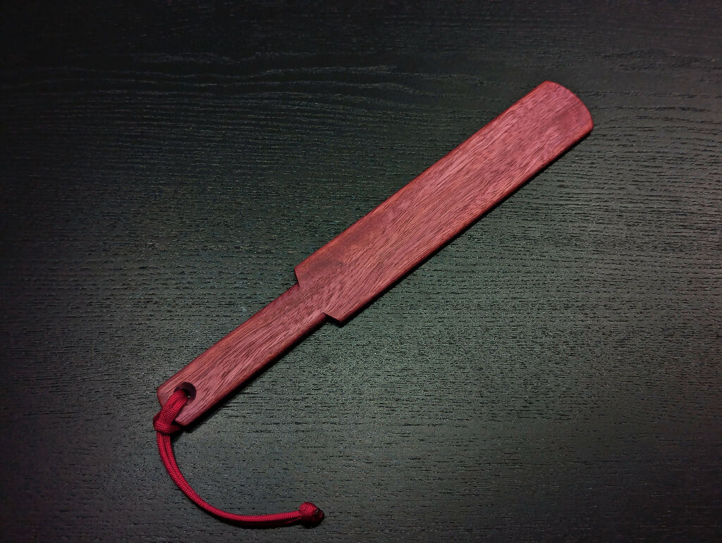 Mini Frat Boy Purpleheart Spanking Paddle