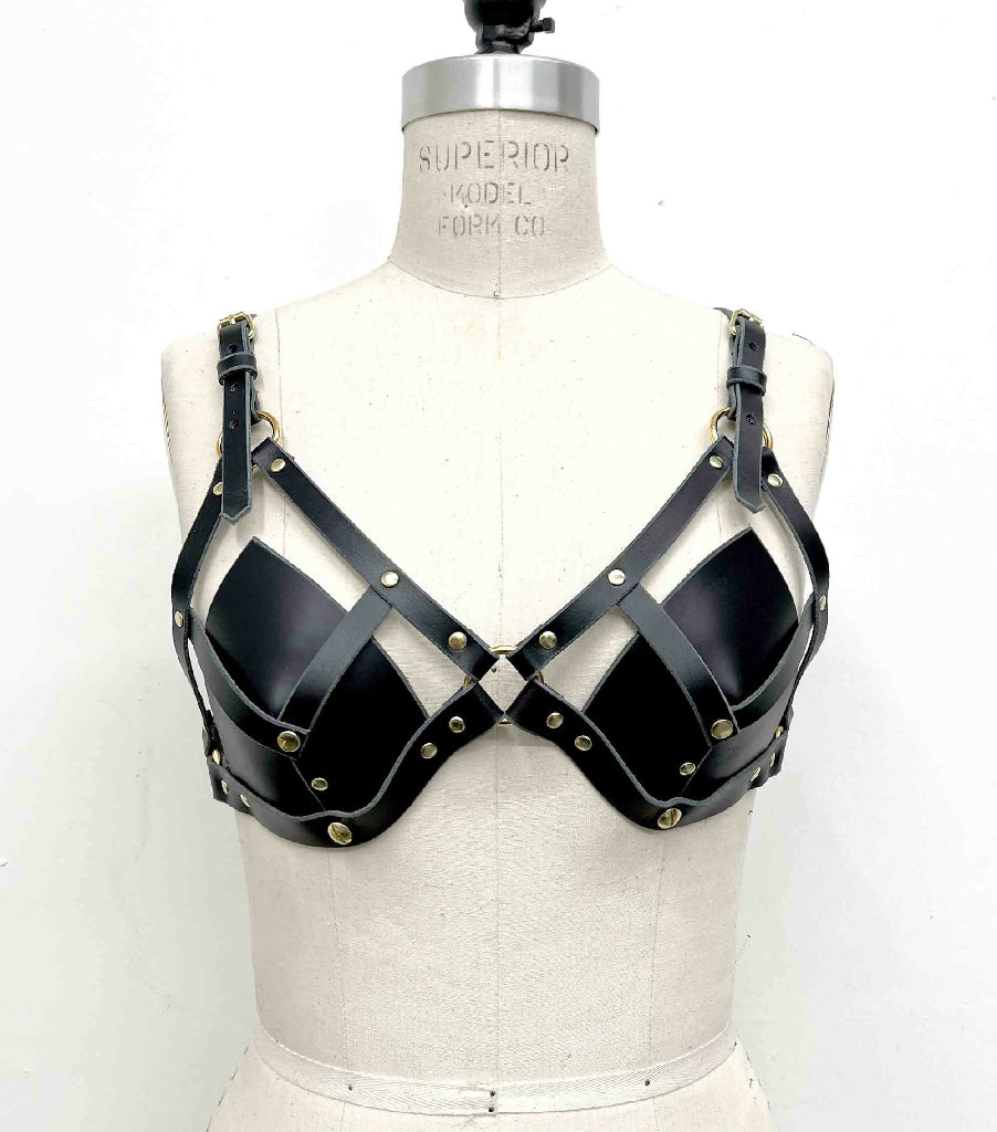 Hecate-Black-Leather-Harness-Bra-1