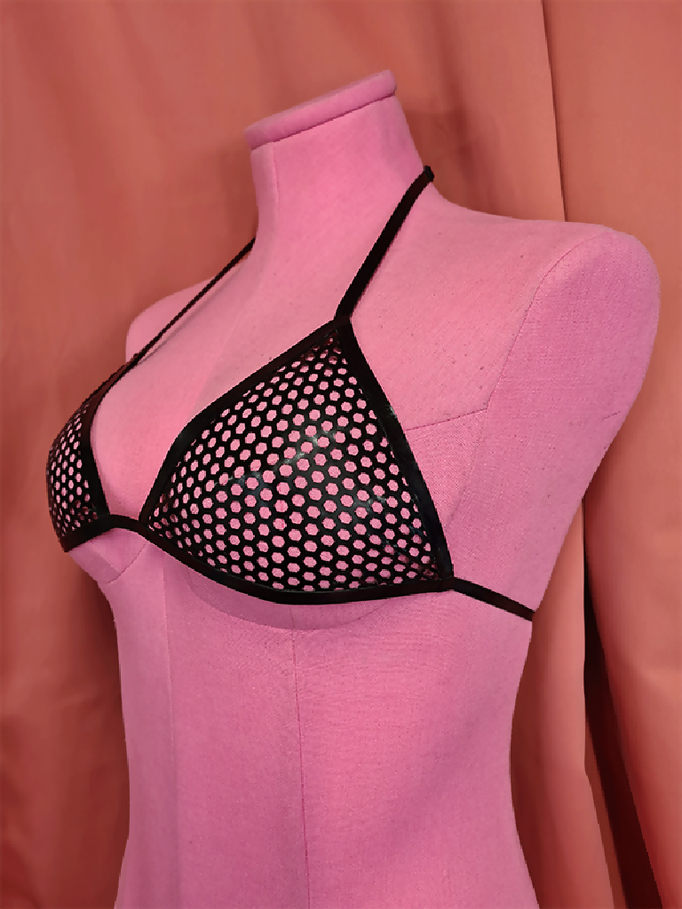 Honeycomb Bikini Bra
