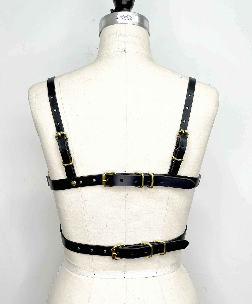 Adelaide-Black-Leather-Harness-Bra-4